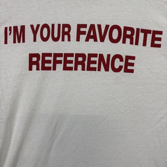 Bad Omens Ceremony Of Roses Im Your Favorite Reference Rock T-shirt Size S/M - Picture 2 of 4